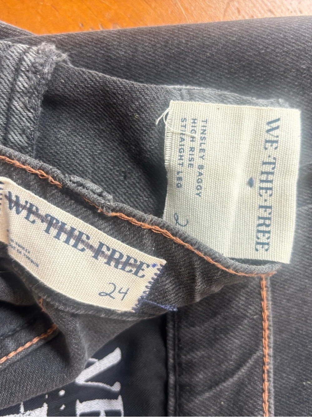 Free People We The Free Tinsley Jeans Size 24 - Picture 3 of 12